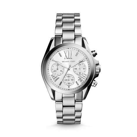 michael kors mini watch silver|michael kors silver watch men.